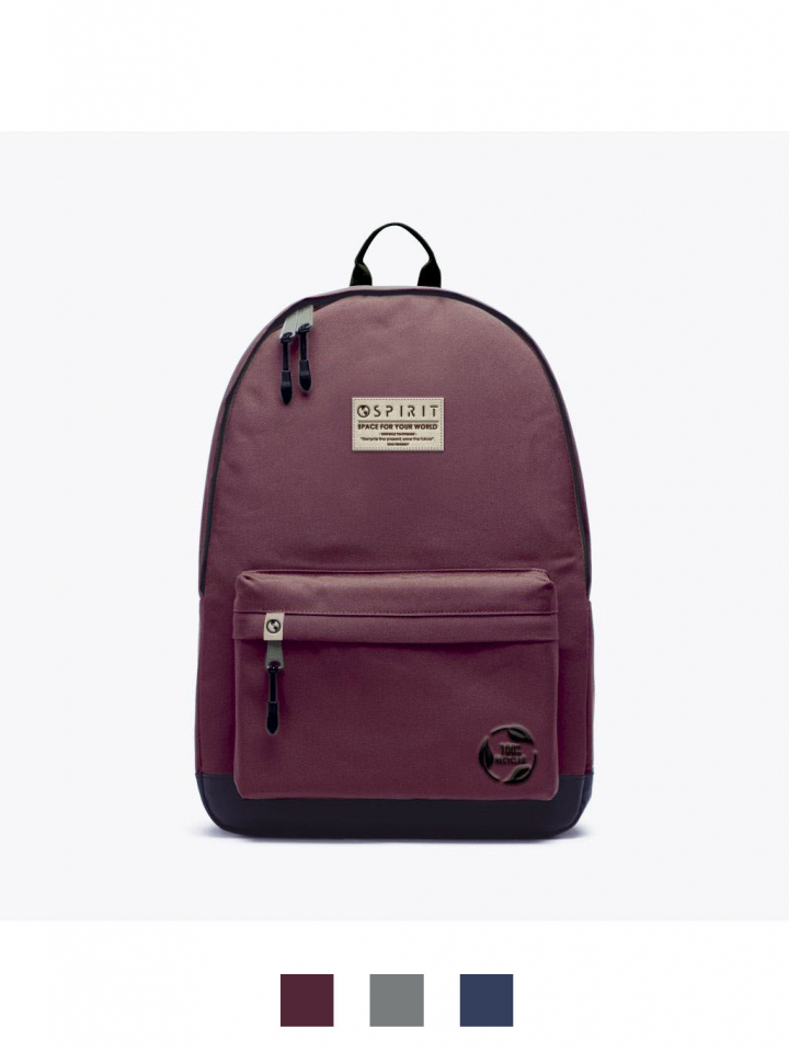 RECYCLED BACKPACK “SPIRIT FRIENDLY”